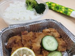 西柠鸡扒饭-佰搭果·广式茶餐厅(西华路店)