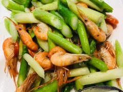 芦笋炒河虾-道道鲜·崇明私房菜(五角场店)