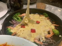 堂烹蒜蓉芝士虾-雀蓝川菜(奥体广场店)