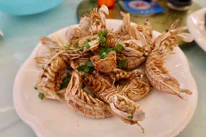 潮州海鲜大排档-"离开沈家门的最后一顿饭前几顿都没点龙虾.