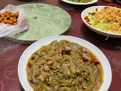 芸豆丝炒肉-禄源饭店