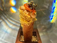 海胆鱼籽酱华夫筒-壳里西餐厅Coquille Seafood Bistro(蒙自路店)