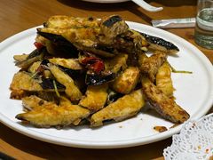 风味茄子-晚归月亮湾私家菜(临邑路店)