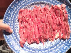 手切羊后腿-北京老门框爆肚涮肉馆(锦业路店)
