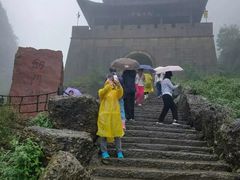 景点剑门关阁楼-剑门关风景区