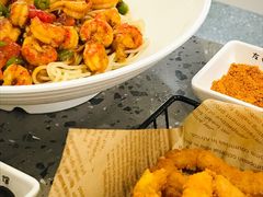 小龙虾尾拌面-友达面馆(海珠店)