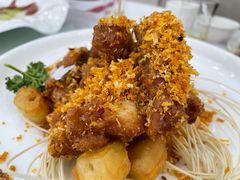 黄金蒜香排骨-红菜坊·烤鸭·川鲁宴(石园店)