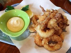 酥炸鱿鱼配塔塔酱-杭州西子湖四季酒店-WL BISTRO西湖餐厅(灵隐路店)