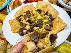 -东来菜馆•手抓海鲜家常菜•海鲜锅贴(鸽子窝店)