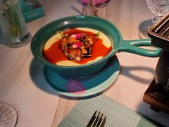 鳗鱼蒸蛋-蜜桃花开·中西融合菜E&W(南长街店)