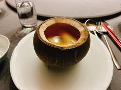 海南老椰皇松茸炖花胶-润苑·悦椿轩(徐汇万科中心一期店)