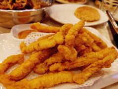 现炸小酥肉-蝎王府羊蝎子(北大地店)