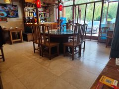 -东来菜馆•手抓海鲜家常菜•海鲜锅贴(鸽子窝店)
