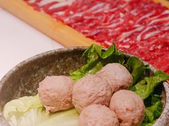 牛肉丸-牛人日志·鲜牛肉骨汤火锅(万科里瑧店)
