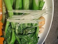 白灼菜心-绿茶餐厅(崇文门新世界店)