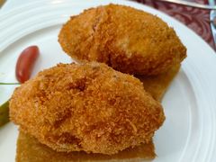 奶油鸡卷-小白桦西餐厅