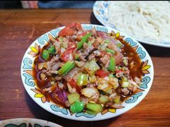 -歹歹的加个面过油肉拌面