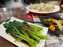 白灼菜心-孔一凡·手工饺子(卓越时代广场店)