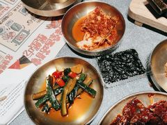 -草家酱蟹炭火烤肉店(珲春南路二店)