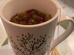 百香果玫瑰柚子茶-爱上层楼咖啡馆(为公桥店)