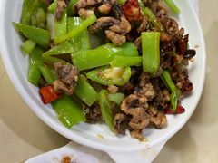 干煸鱿鱼-满口香饭店