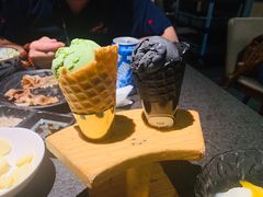 黑芝麻冰淇淋-神户赤童日式烤肉(金地广场店)