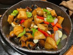 香烤菌菇-云海肴·汽锅鸡·云南代表菜(美罗城店)