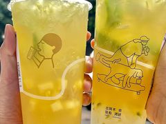 海盐菠爆柠-喜茶(广州中山六路店)