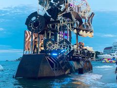 -北戴河碧螺塔海上酒吧公园