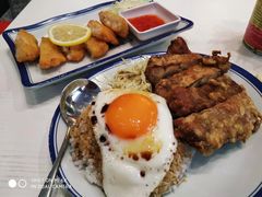 金牌生炸脆嫩鸡腿-食运茶餐厅(文化宫店)