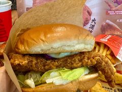 -百富烤霸 烤鸡汉堡(长江路店)