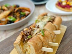 牛肉芝士三明治-城市露台景观餐厅(淮海路店)
