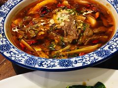 水煮黄牛肉-宴秋杭州菜(锦艺城店)
