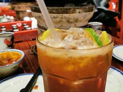 柠檬茶-沙胆彪炭炉牛杂煲(成都玉林店)