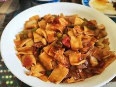 炒面片-巴依老爷新疆美食(牡丹园店)