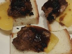 煎鹅肝面包-大渔铁板烧(东城店)