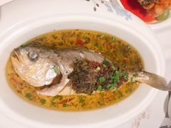 雪菜蒸野生小黄鱼-松鹤楼·非遗·苏帮菜(融科店)