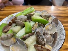 丝瓜炒花蛤-姐妹炖罐店(桂香街总店)