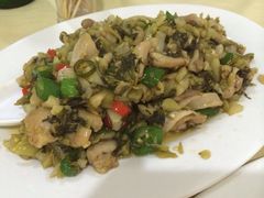 水落菜炒猪肚-南雄雄州土菜餐厅(粤北大厦店)