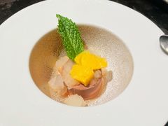 生巧克力配荔枝冻-Ginza Onodera铁板烧(外滩十八号店)