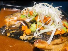 -探鱼·鲜青椒爽麻烤鱼(东城万达广场店)