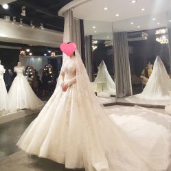 点击看大图 -艾米丽婚纱礼服