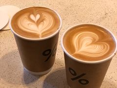 热的咖啡拿铁-% Arabica(京都东山店)