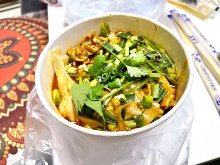 碗碗香黄喉面-"今天想吃点辣的东西,正好路过这个面馆.重.