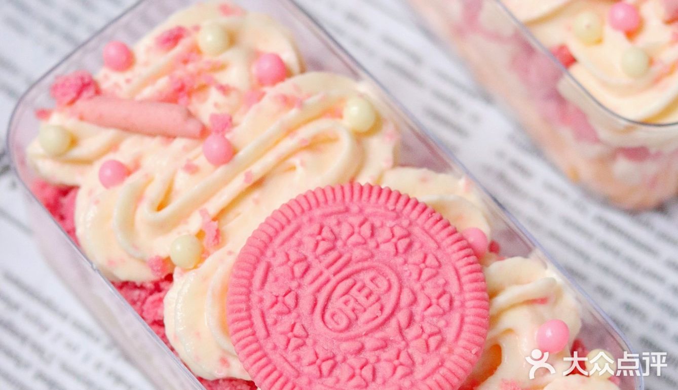 私房热卖款,樱花奥利奥盒子蛋糕,高颜值小甜点