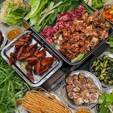 郑州西郊露天大排档 小顿羊肉不要太有感 觉!!