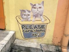 自行车涂鸦壁画-槟城街头艺术街区