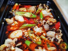 -东来菜馆•手抓海鲜家常菜•海鲜锅贴(鸽子窝店)