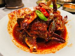 -草家酱蟹炭火烤肉店(珲春南路一店)