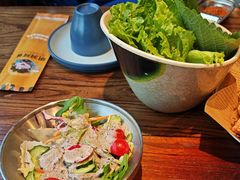 -明洞阿姨·韩式酱蟹烤肉·创意料理(三元桥店)